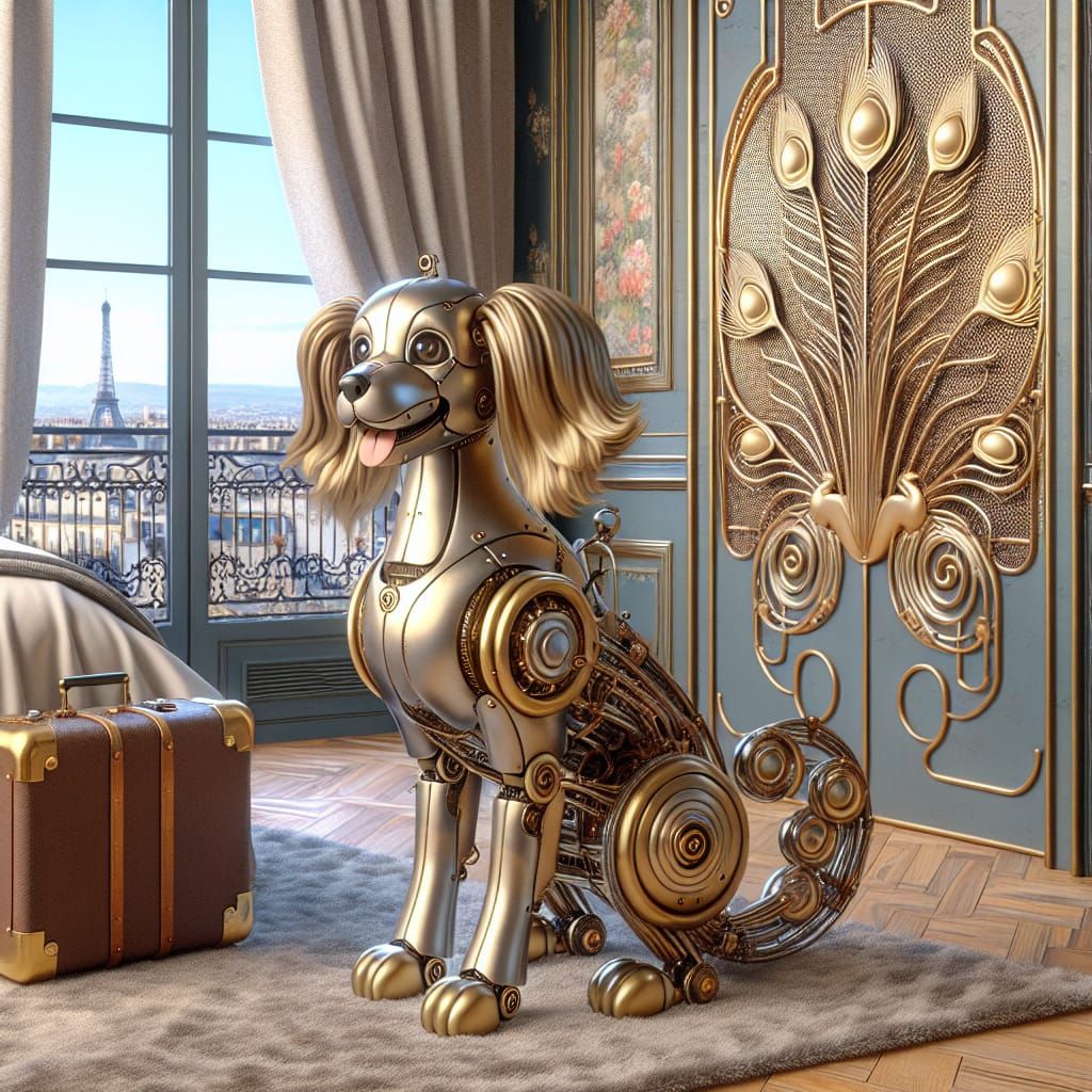 Fluffy *is* allowed to stay in hotels!