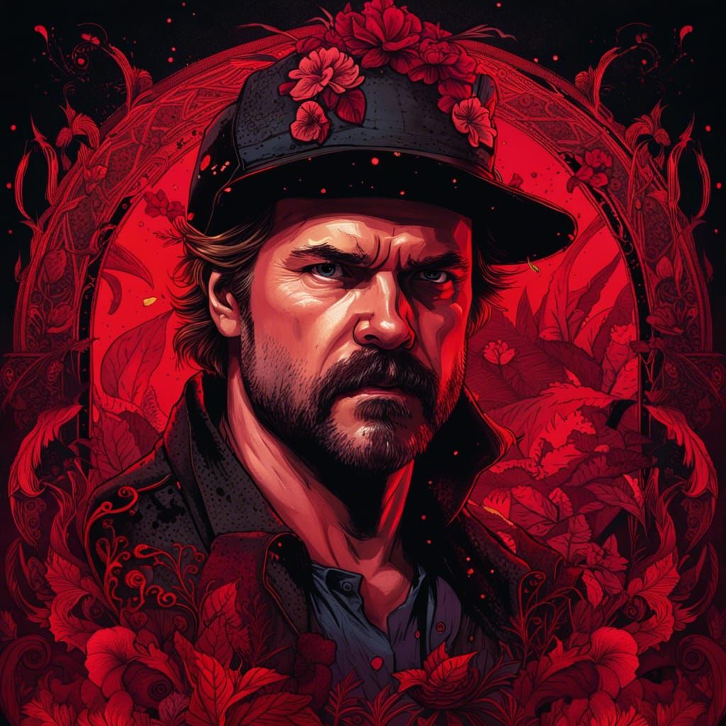 Bunny-Eared Character Portrait in Fantasy Art Style