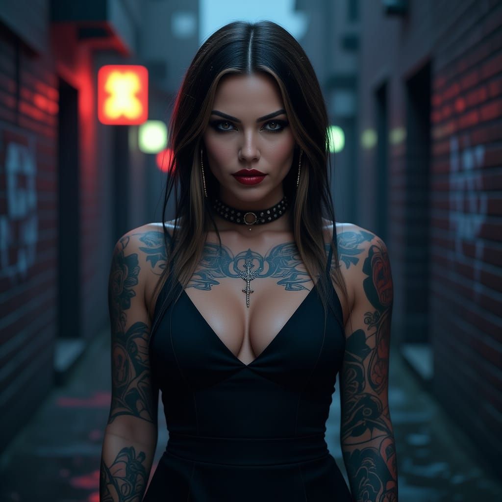 Formidable Woman Embodies John Wick's Ruthless Determination