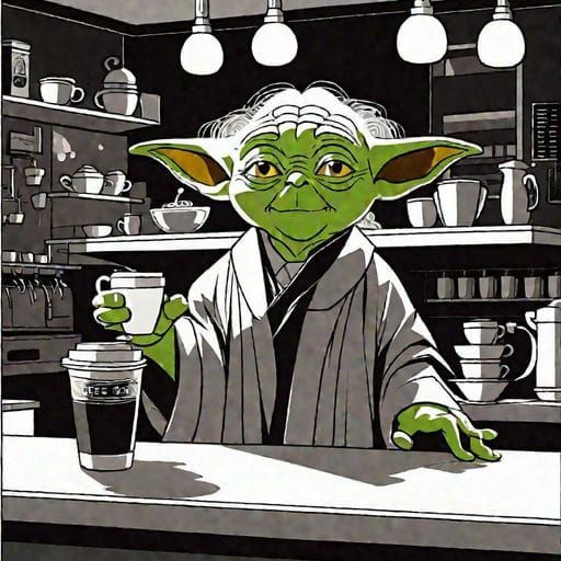 AI Generated Image of a Coffee Pot