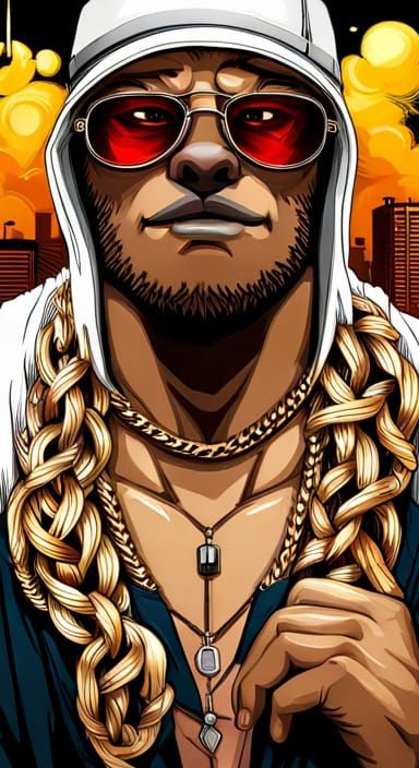 cool Gangster sloths