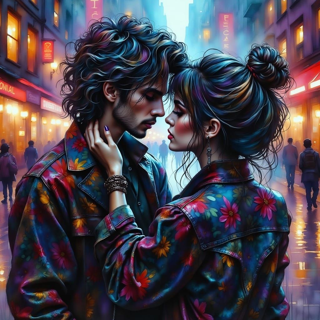 It was only a smile but my heart, it went wild