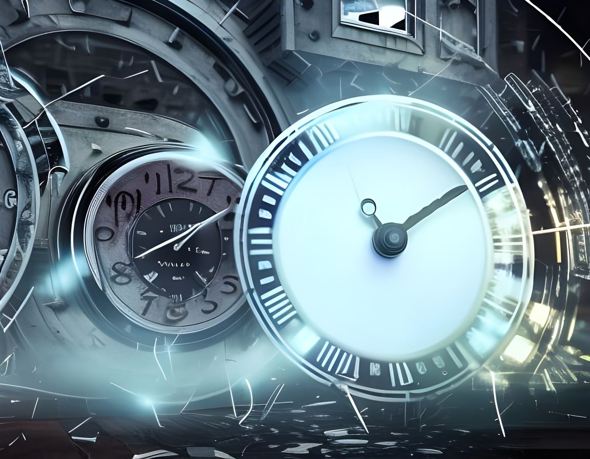 Exploding Clocks in a Dynamic Octane Render