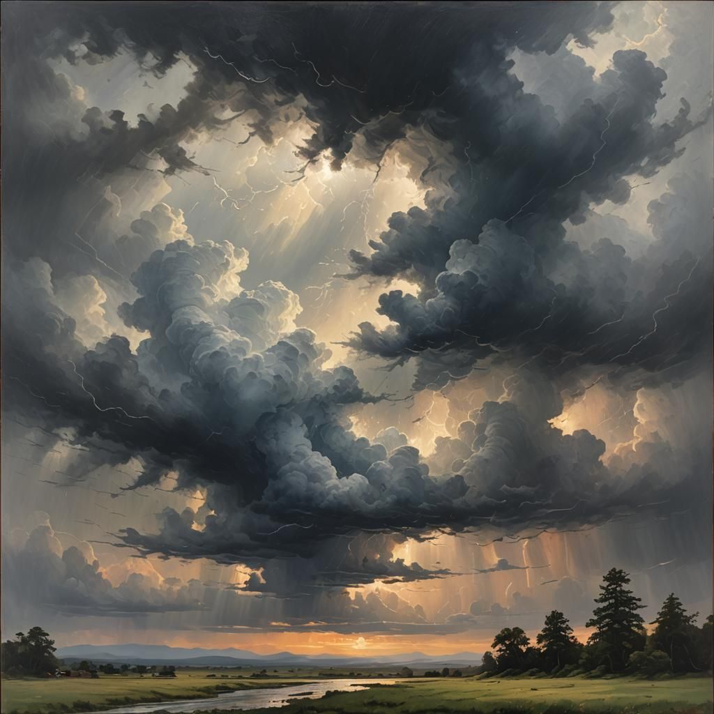 AI-Generated Emotional Landscapes: Tranquility and Turbulenc...