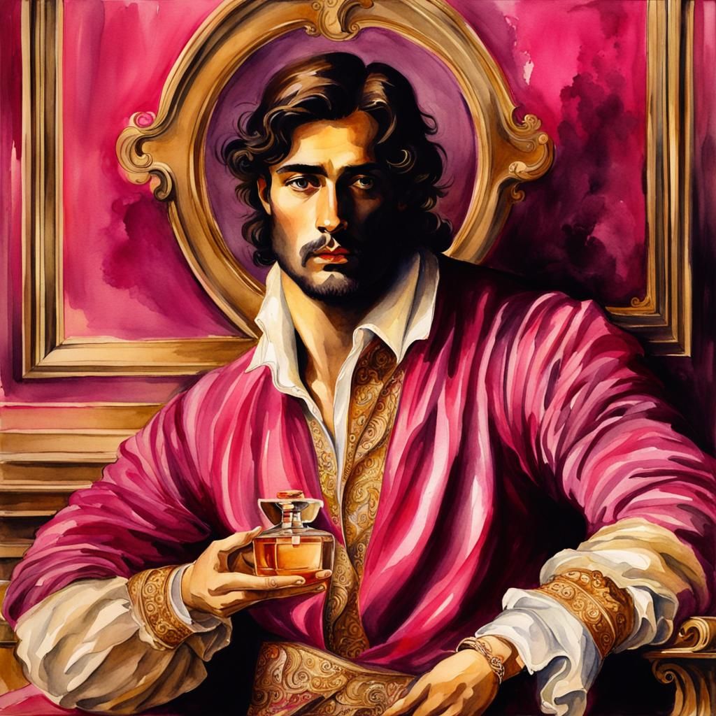 “La Renaissance” perfume for him.