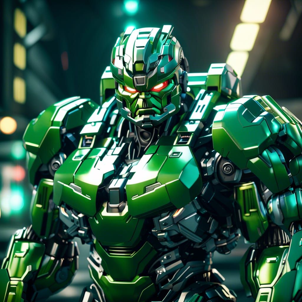 Hulk is angry 😡 and ready for fight