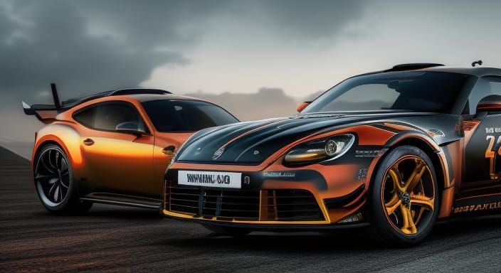 Mad Max Drag Race: Volkswagen Beetles in Cinematic CGI