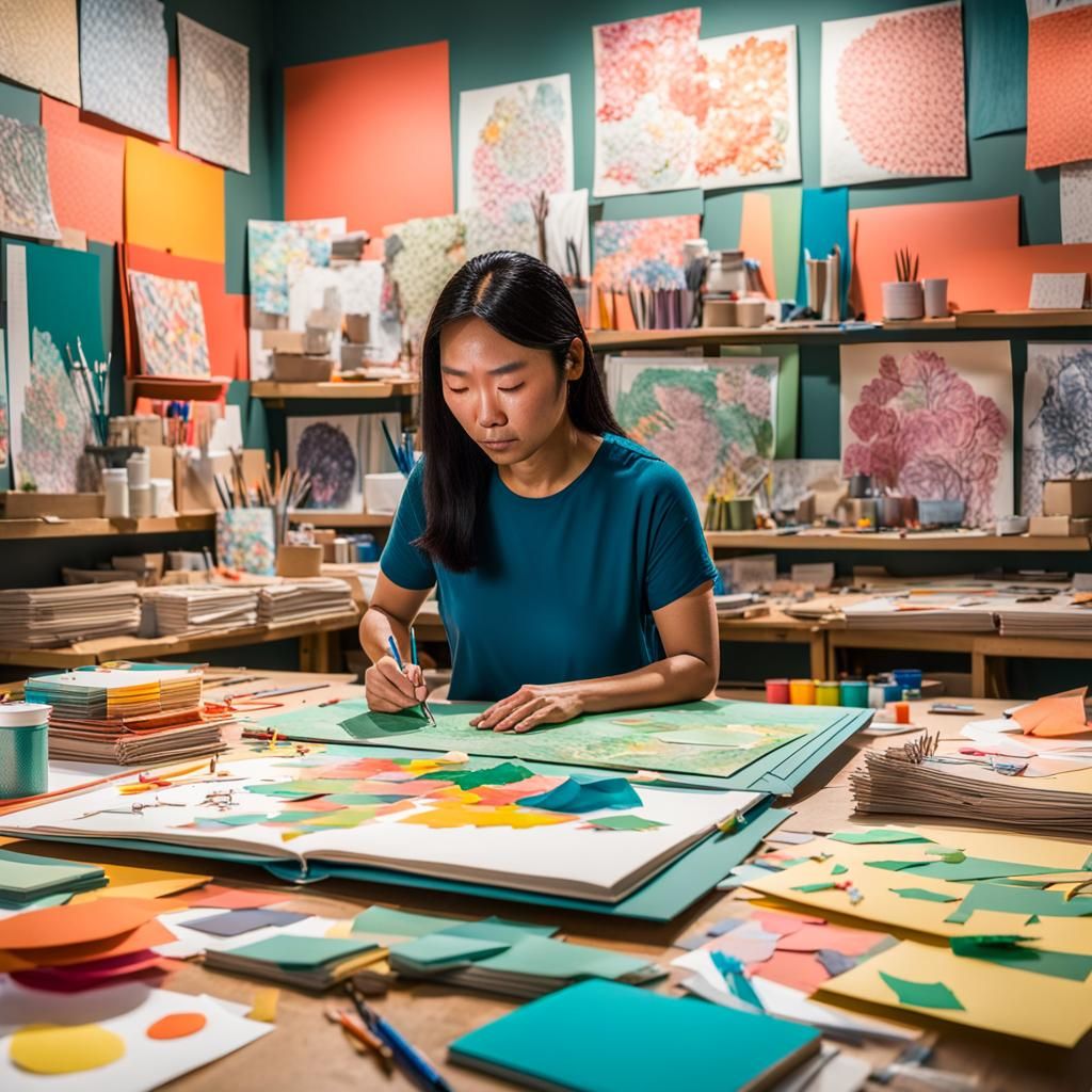 East Asian Artist Creates a Pop-Up Book