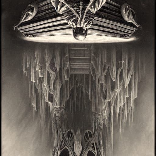 The She-Devil's Dark Journey Through a Glowing Coffin