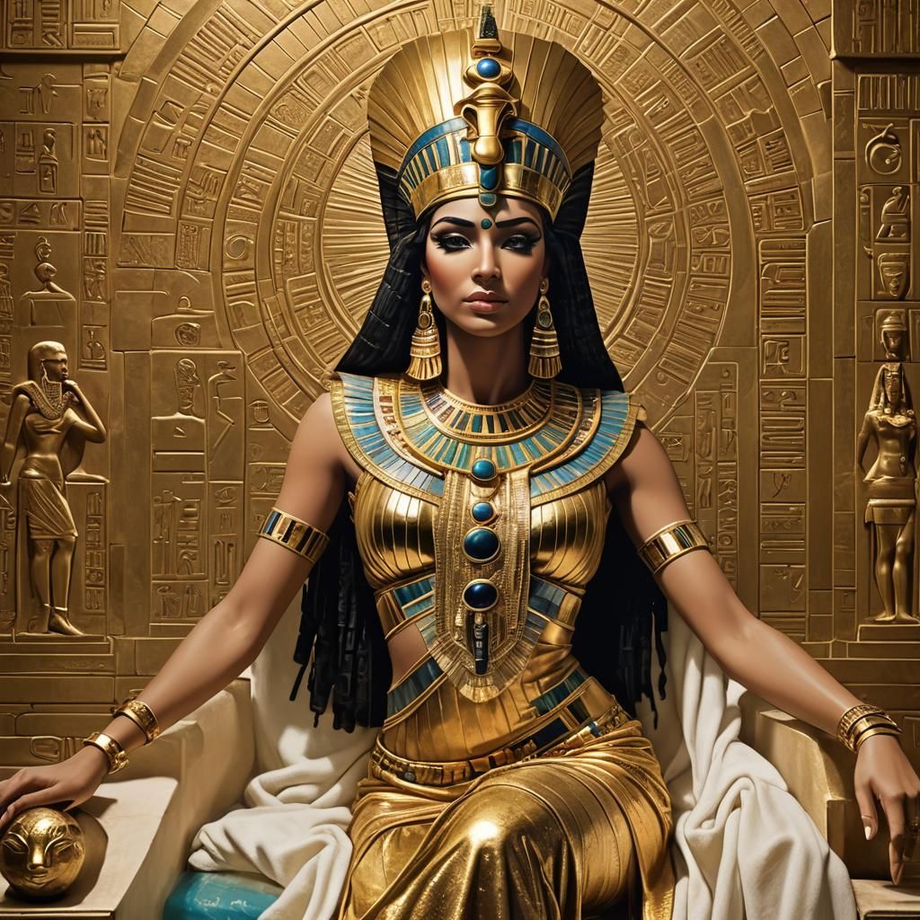 Queen Cleopatra's Milk Bath: Ancient Egyptian Grandeur
