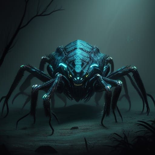 The Soul Weaver: Cinematic Arachnid Horror