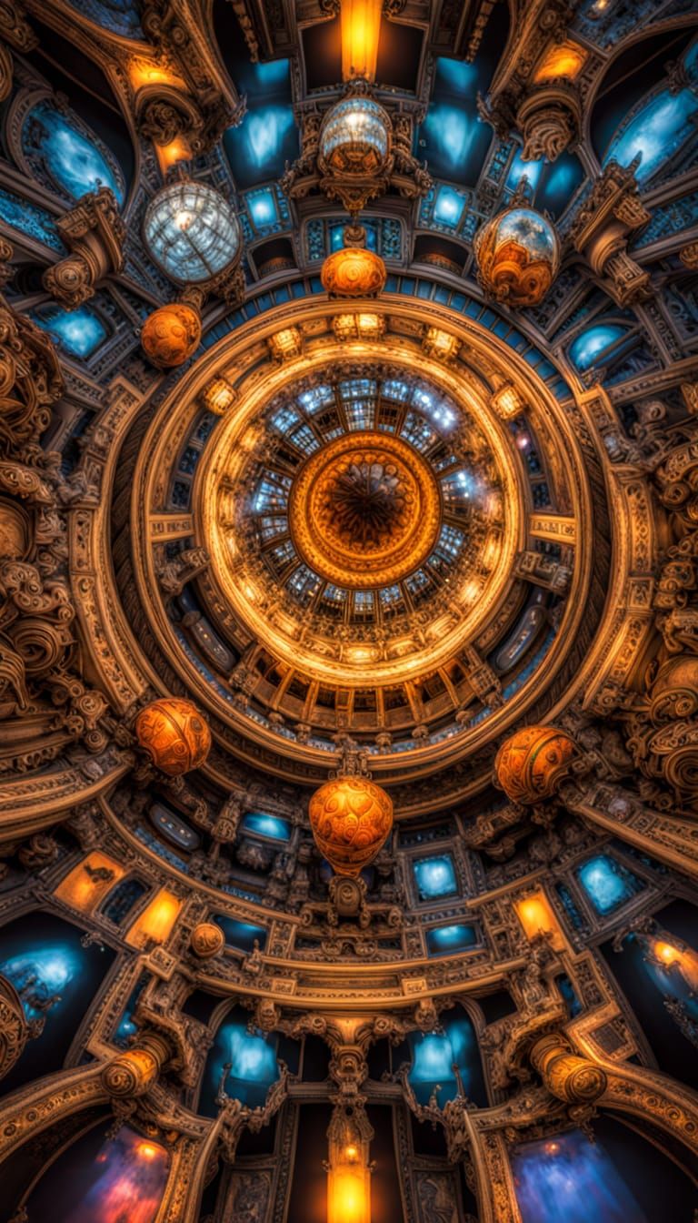 AI Art System's Self-Portrait in Impressionism and Precision...