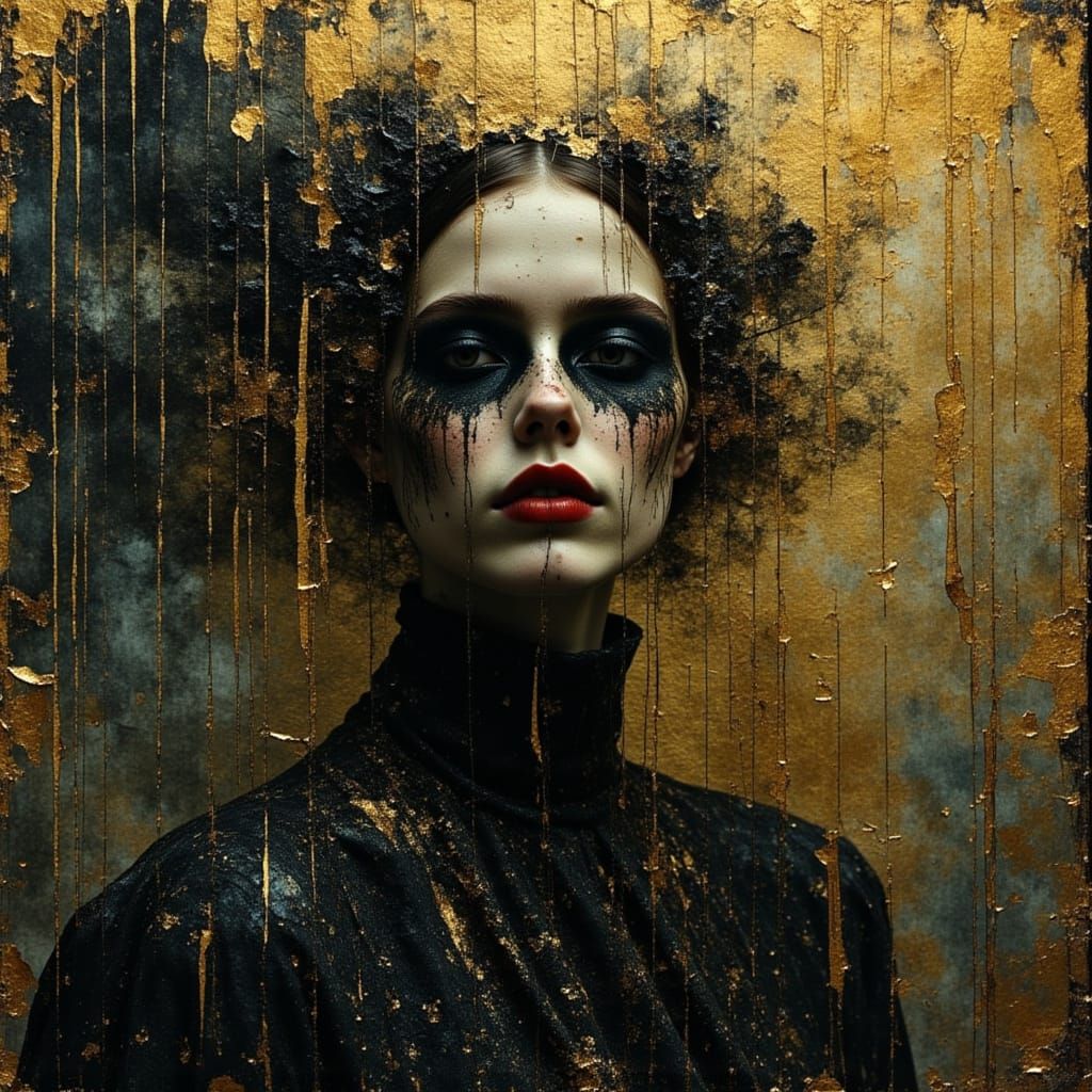 Secret Society Portrait Machine in Dark Surrealism