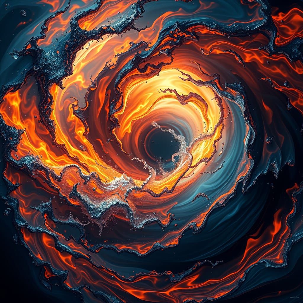 Whirlpool of Fire and Water