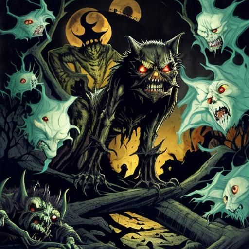 Midnight Hour: Creatures Terrorize the Neighborhood