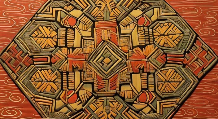 Intricate Madurese Batik: Indonesian Textile Art