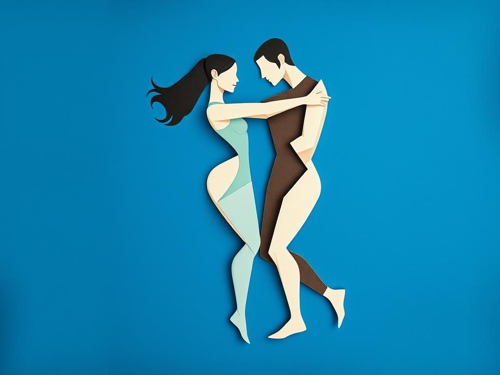 Abstract Dance in Cubist Style