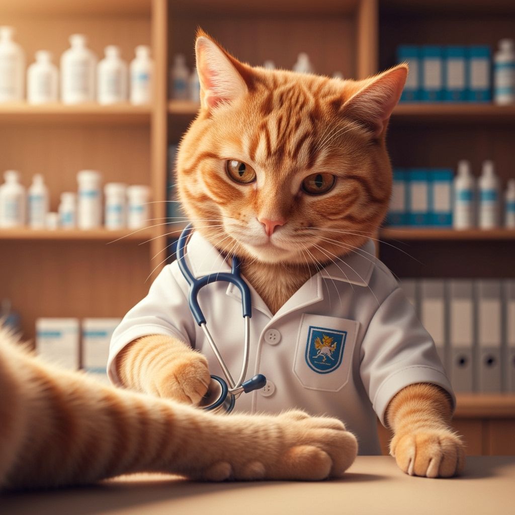 Doctor Cat: An AI-Generated Image