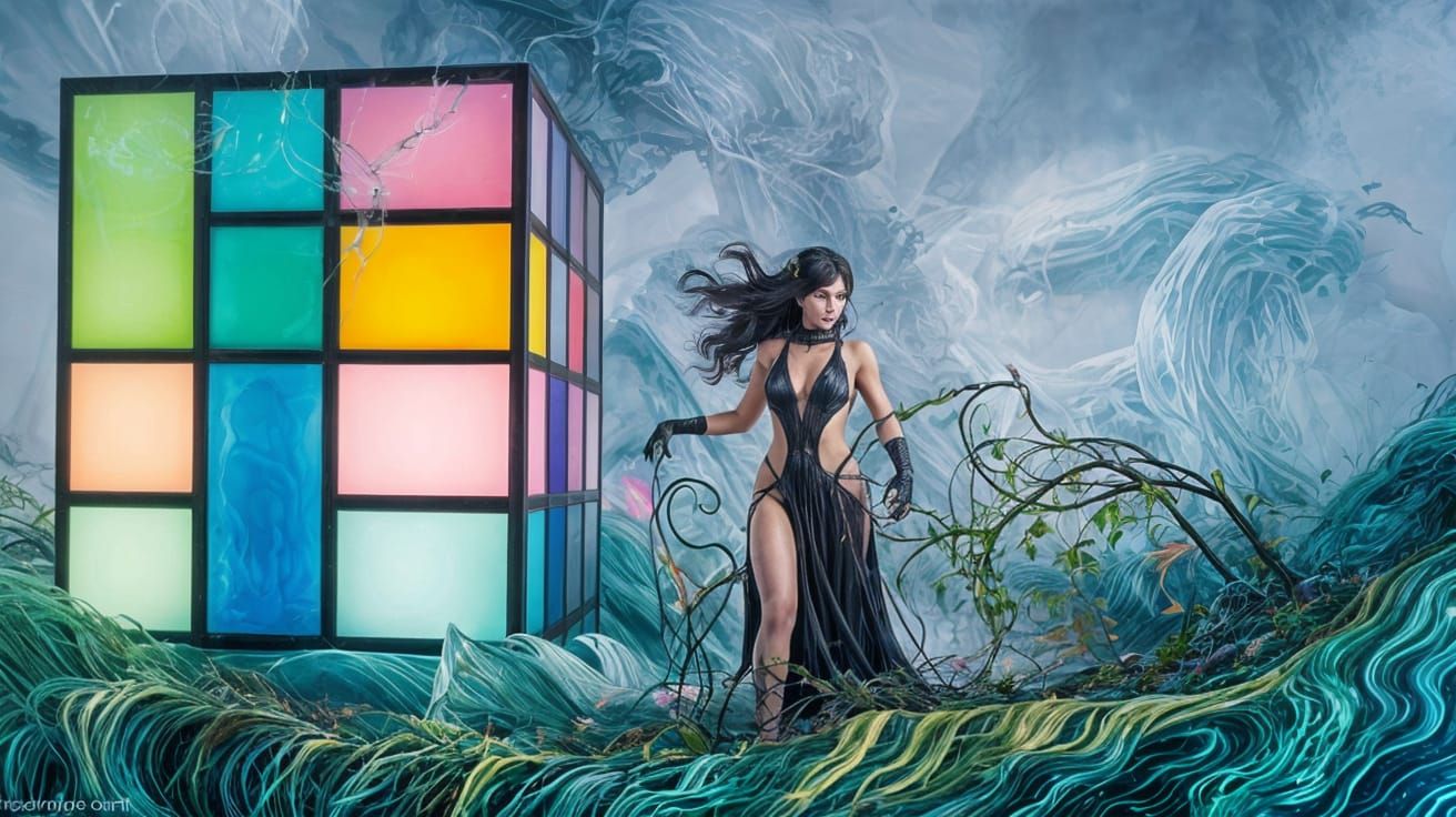 DC Comics' Enchanting Black Orchid Unveils Mysterious Grotto