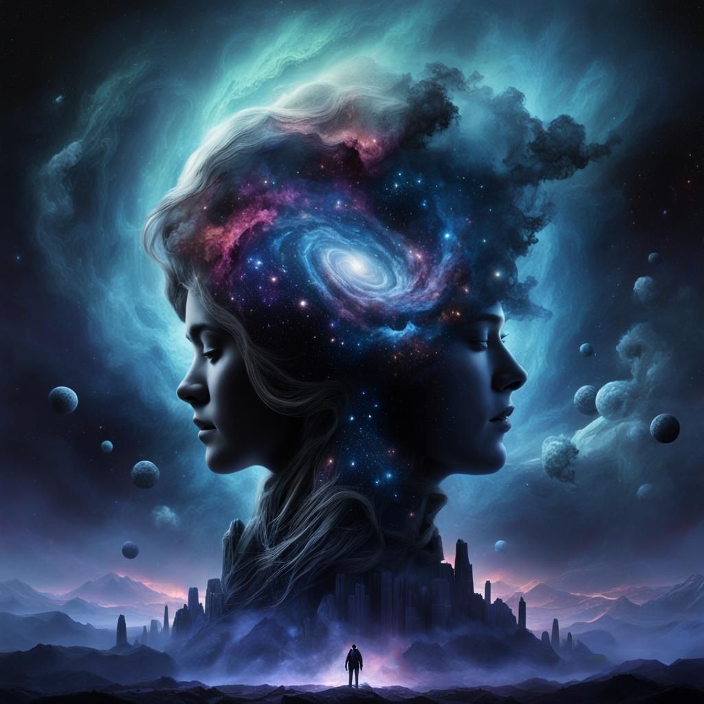 Nebula Music: A Cosmic Album Cover Design