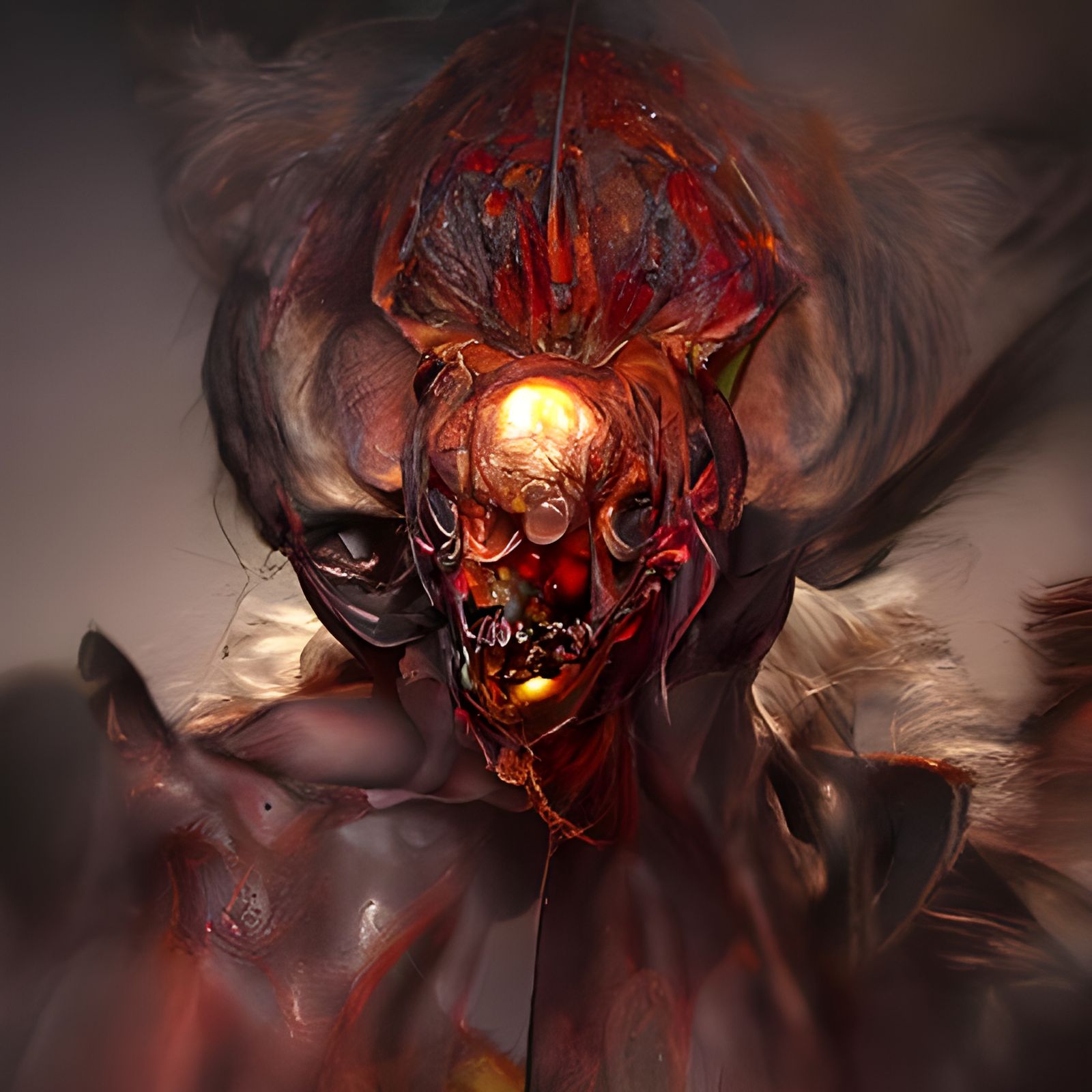 Hyperdetailed Vecna Horror Demon Concept Art