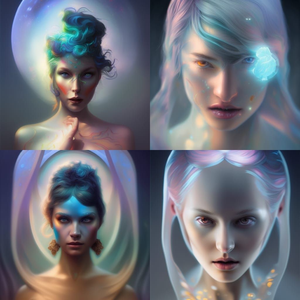 pulp art, gorgeous maid, long hair brunette russian girl at witch ritual, shining hands, wooden jewerly, elegant, boho p...