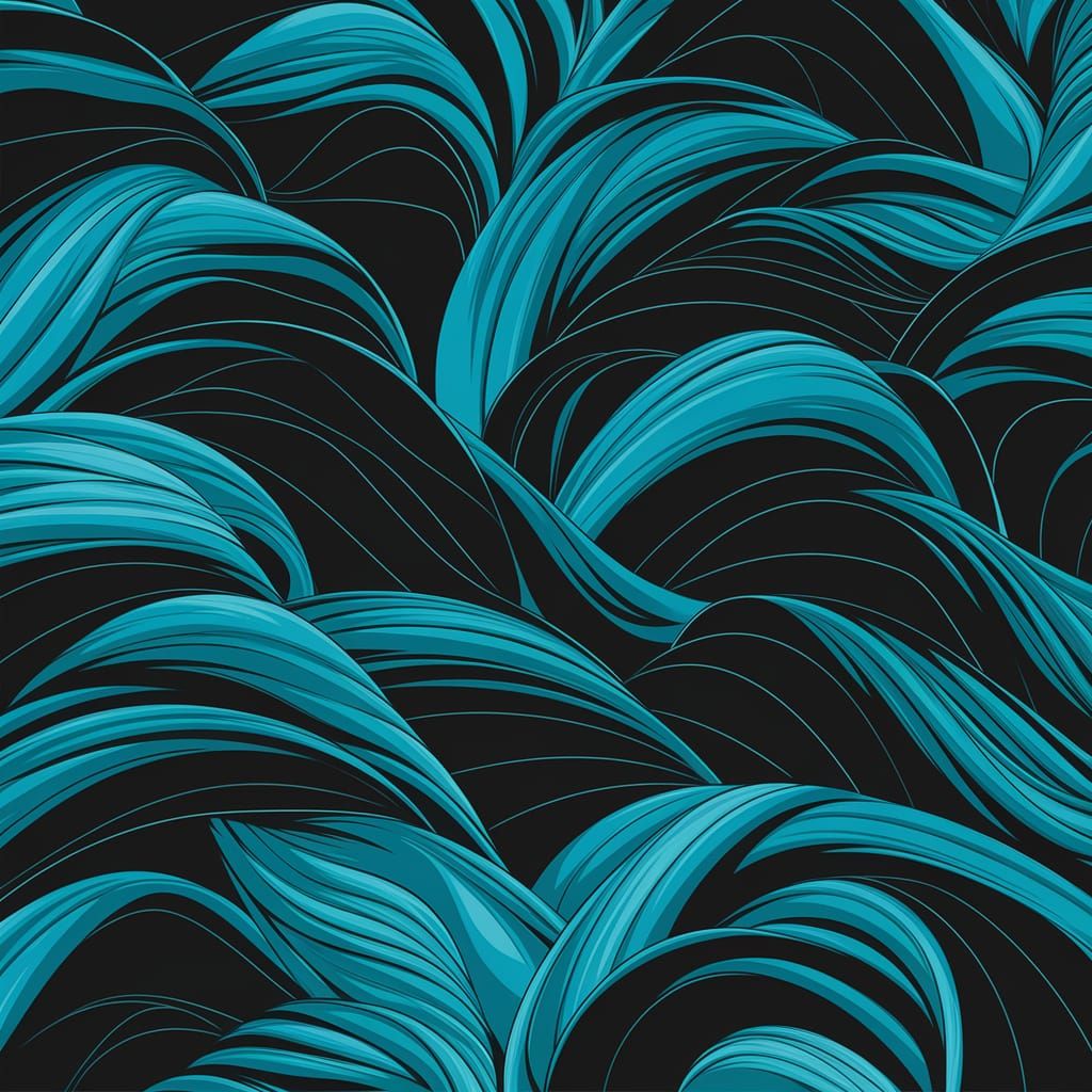 Abstract Turquoise Texture with Dynamic Lighting