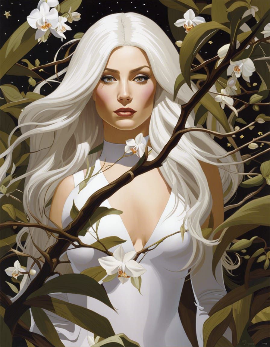 Ethereal Woman in Adam Hughes Style