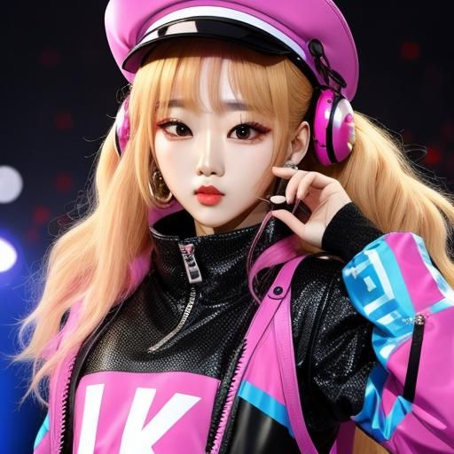 AI Generated Image of K-Pop