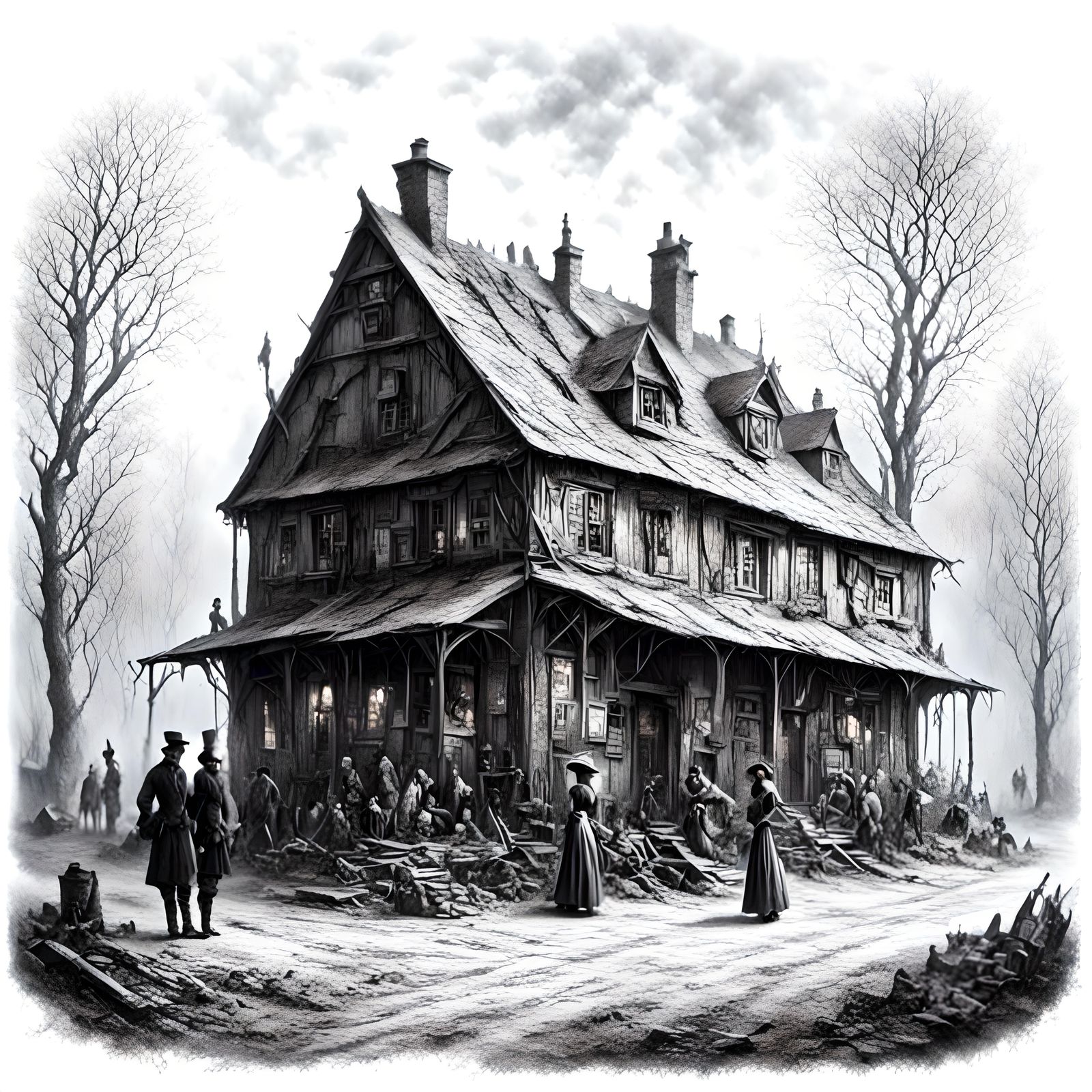 Post Office Closing in Dark Age Realism