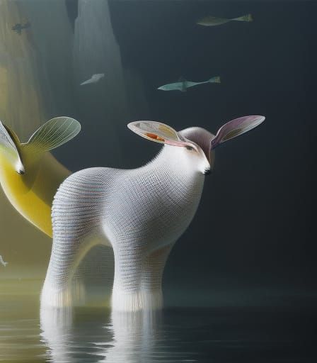 Thriving Submarine City in Steamnouveau Style