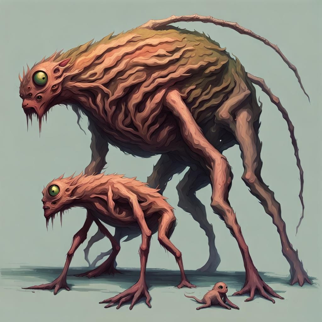 Creatures in Sibling Bond