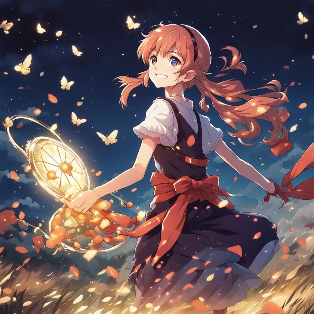 A fairy bringing us joy. Masterpiece, Best Quality, flat, Ma...