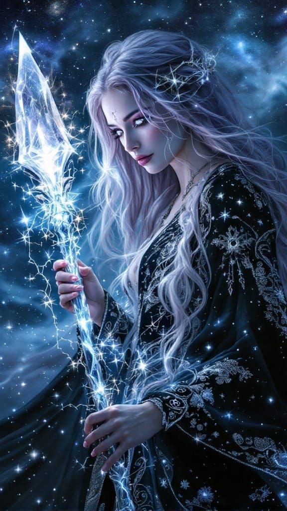 Sorceress of the Cosmos in Celestial Robes