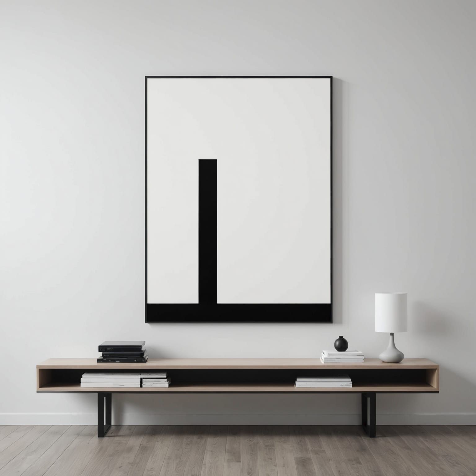 Minimalist Masterpiece Generated by AI