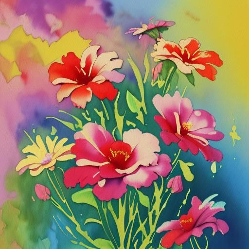 Flowers in bloom