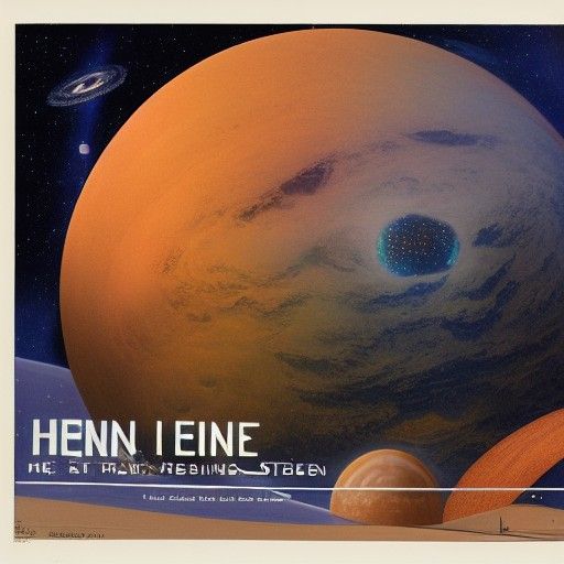 Detailed Matte Painting of Heinlein Space Story