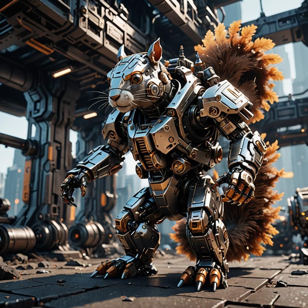Mecha Squirrel