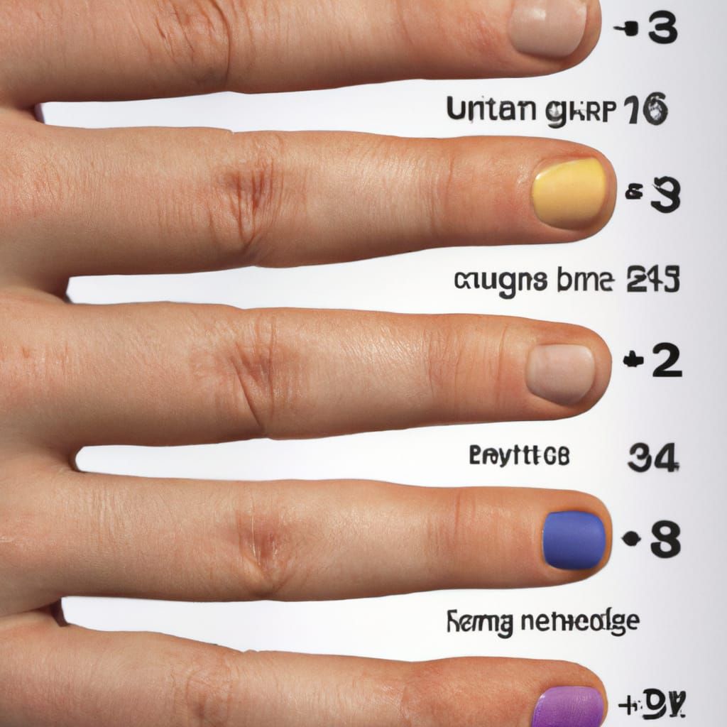 Severed Hand with Painted Nails: Photographic Diagram