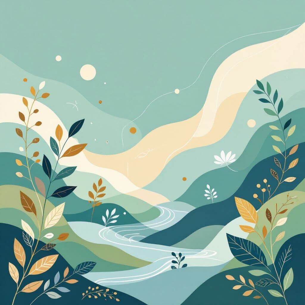 Serene Wellness and Health Web Background