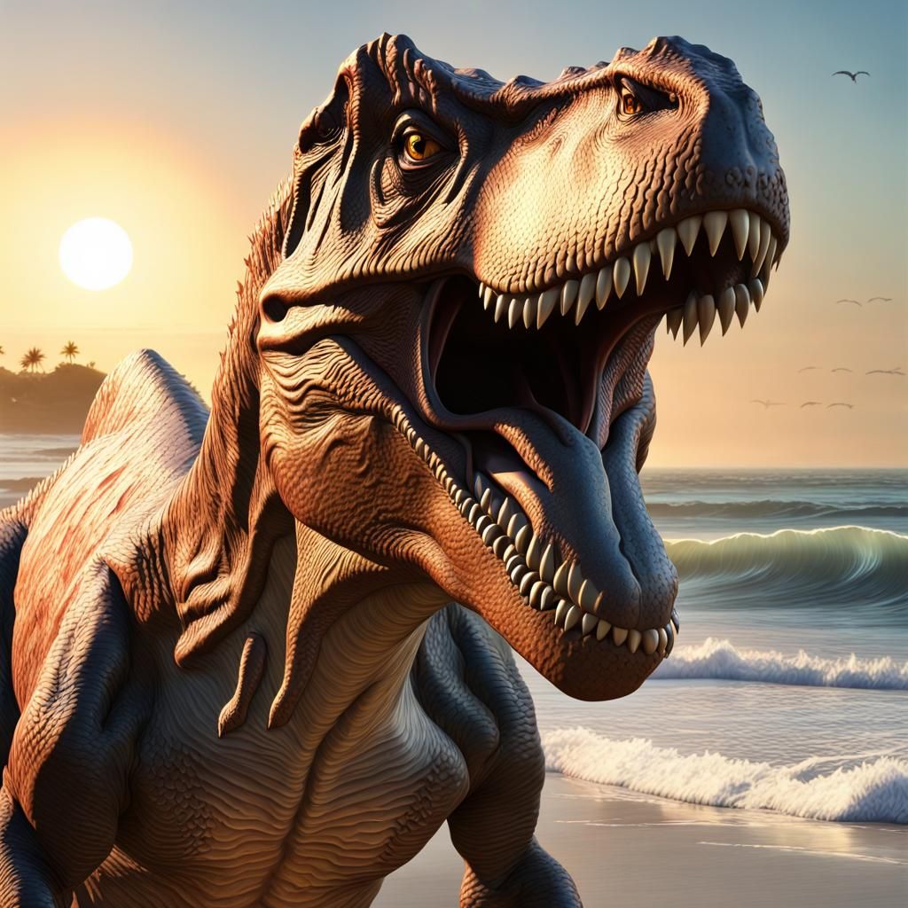 The Shore of Isla Nublar