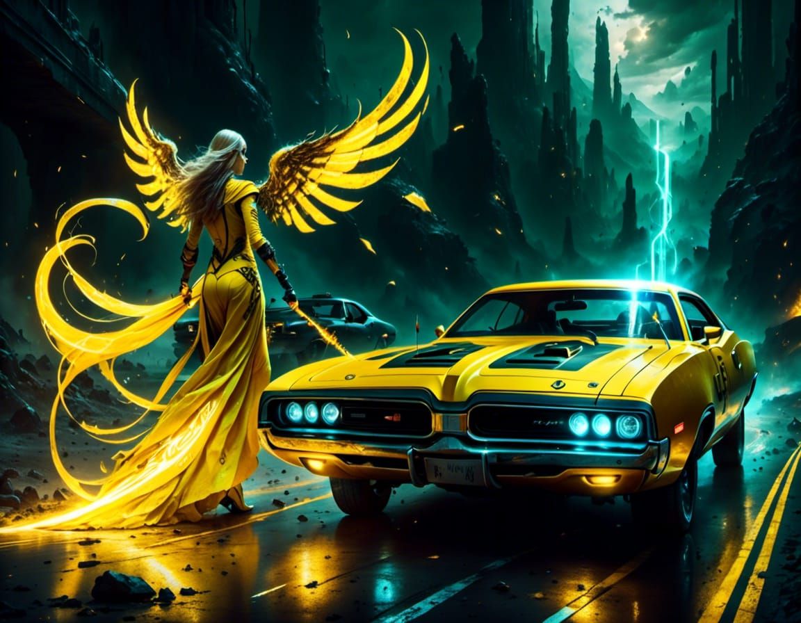 X-Men Phoenix Attacks the World in Charger