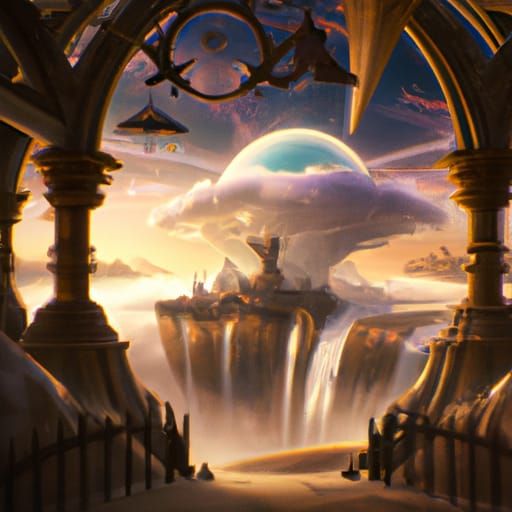 Dream in a Nutshell: Epic Cinematic Digital Art