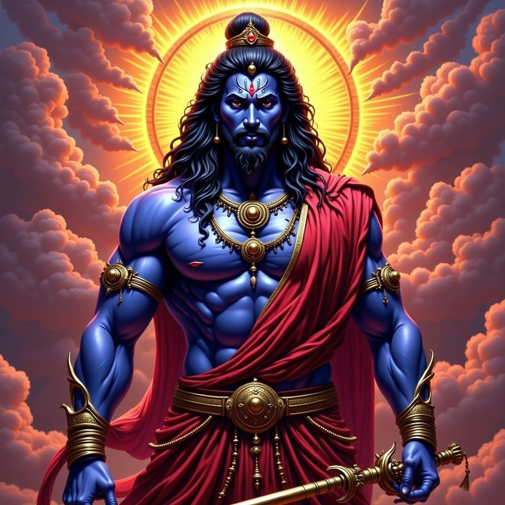 Indra: God of Strength and Lightning