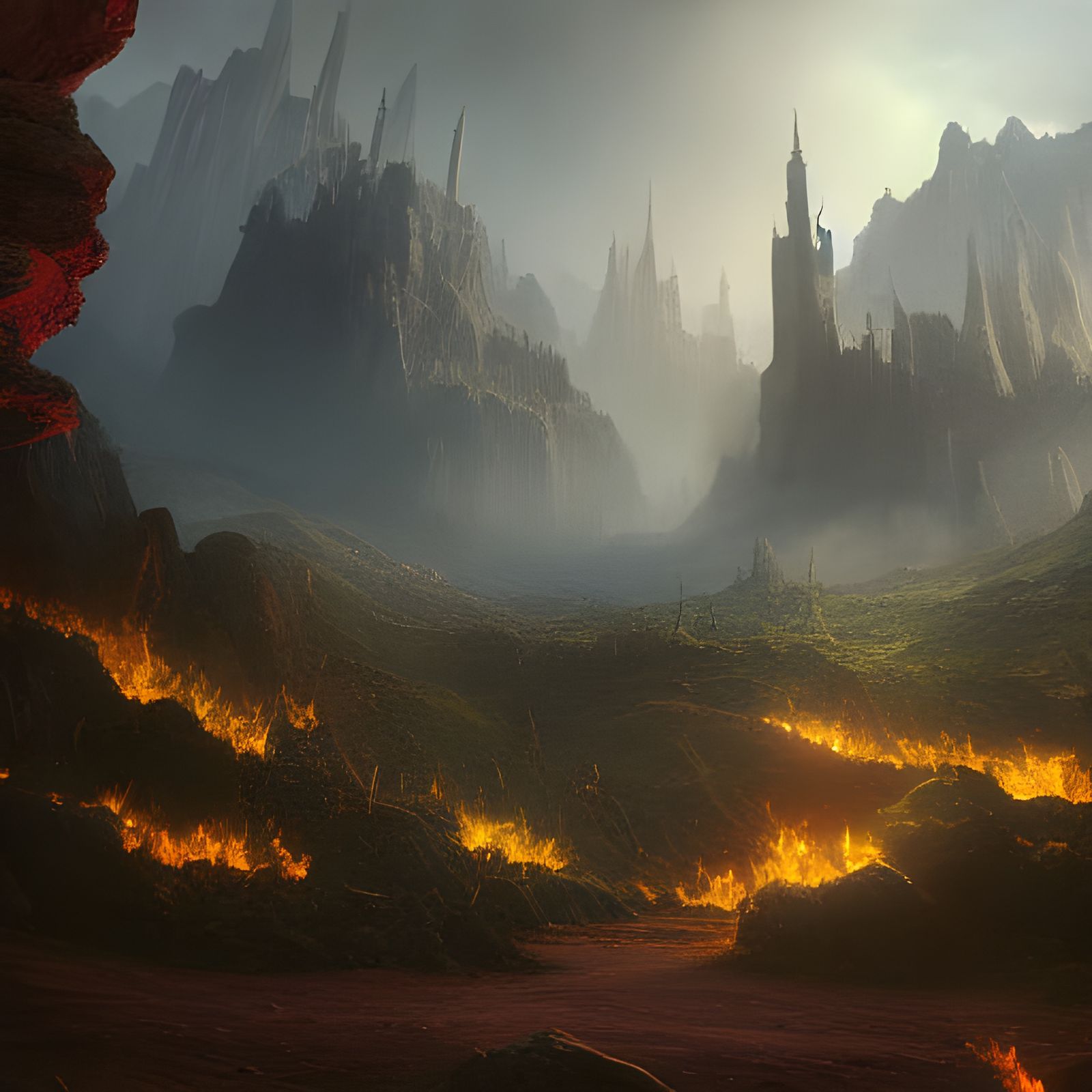 Fire - Smoke - A loud bang IV