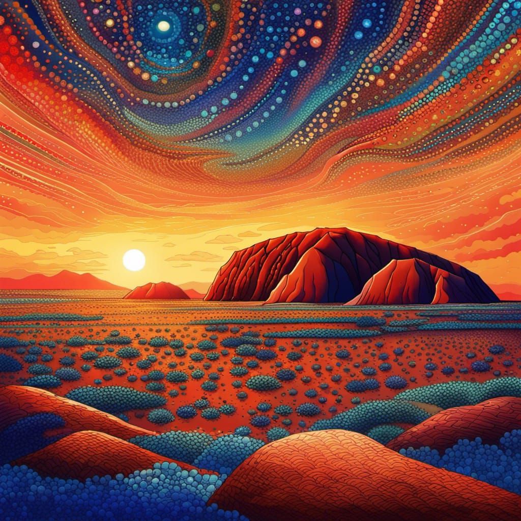Uluru Sunset