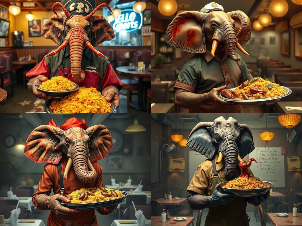 Grotesque Nigerian Restaurant Hybrid Serves Unappetizing Dis...