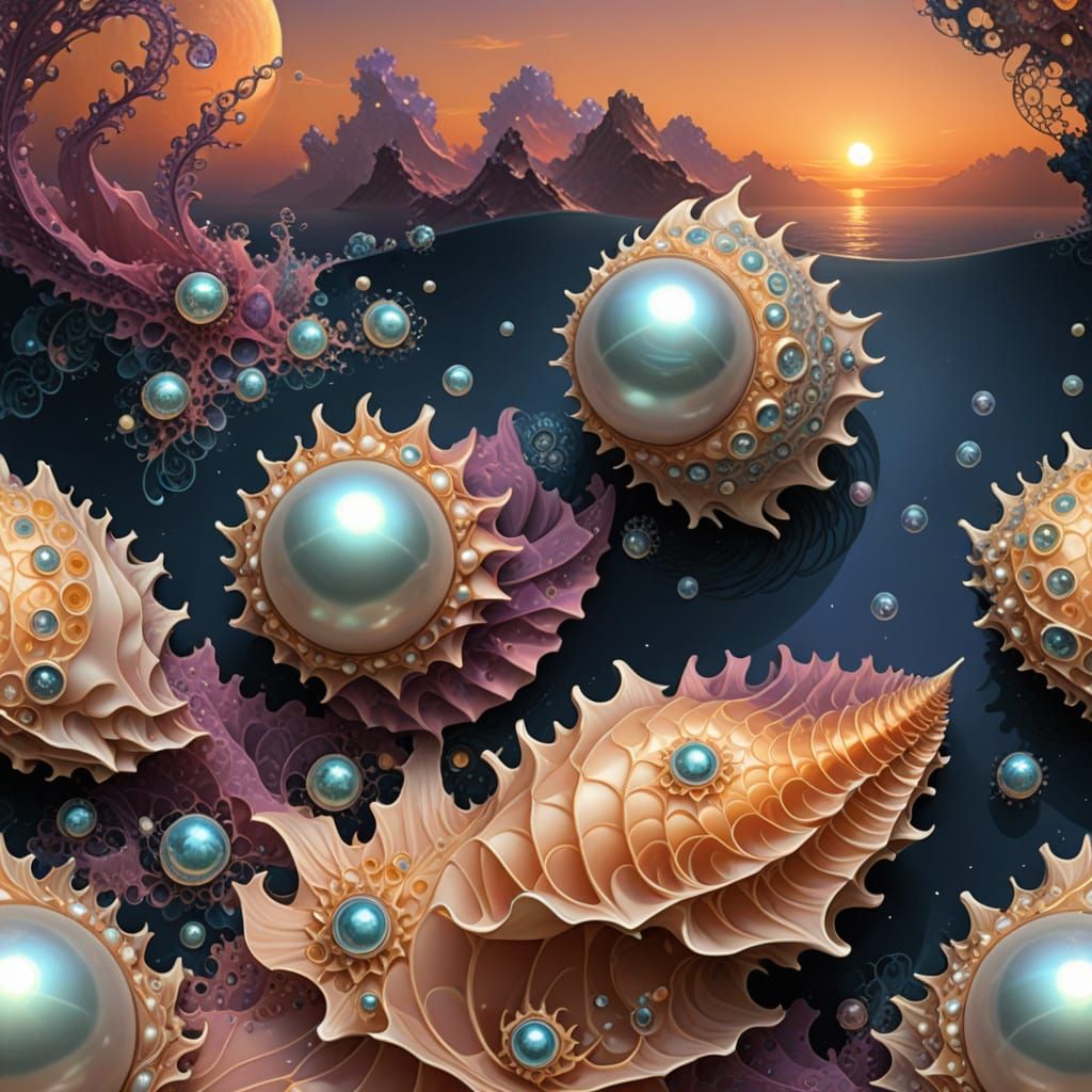 Fractal Fairyfish in Harmony with the Cosmos
