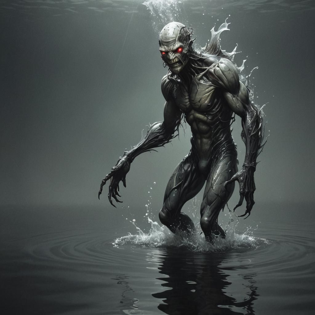 Half-Fish Half-Man Mutant Emerges