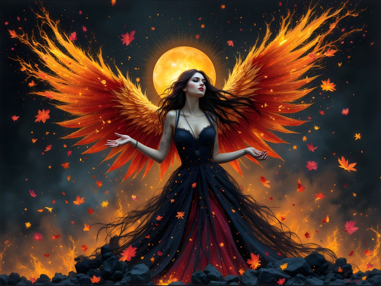 She Rises Like a Phoenix